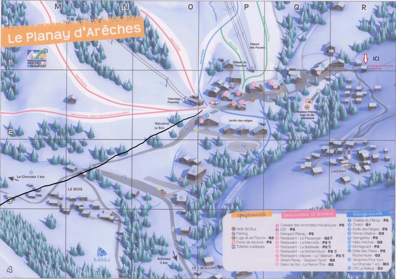 Le Refuge Des Marmottes Βίλα Arêches Εξωτερικό φωτογραφία